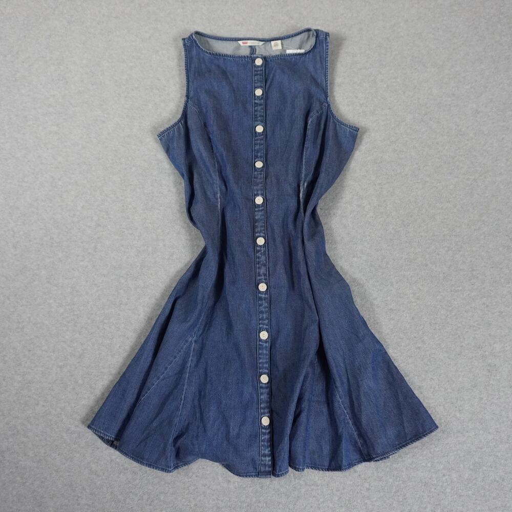 Levis Mercer Denim Mini Dress - Bohemian Western Dress